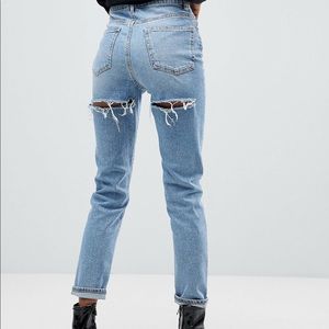 ASOS DESIGN High Waist Mom Jeans